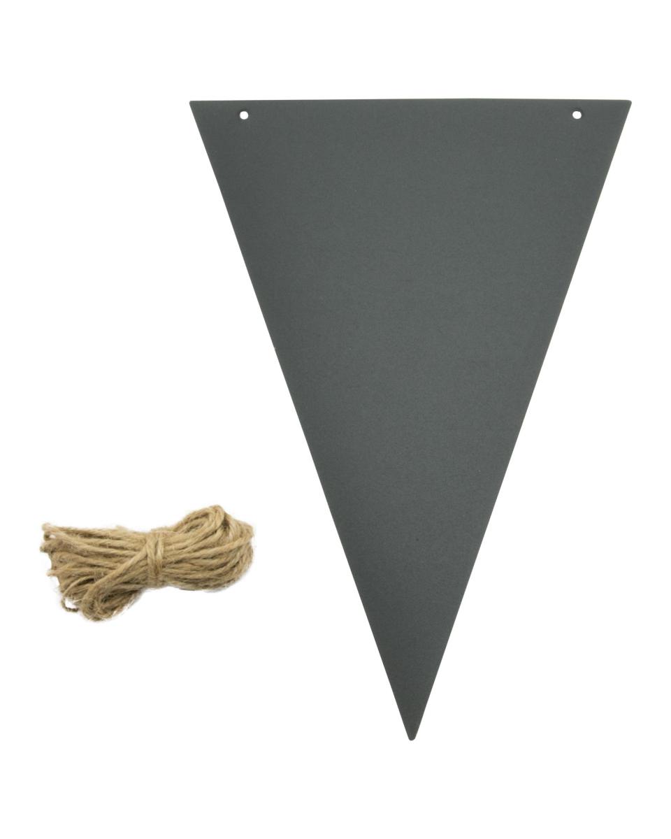 Kreidetafel - Flagge - 12 Stück - Schwarz - Securit