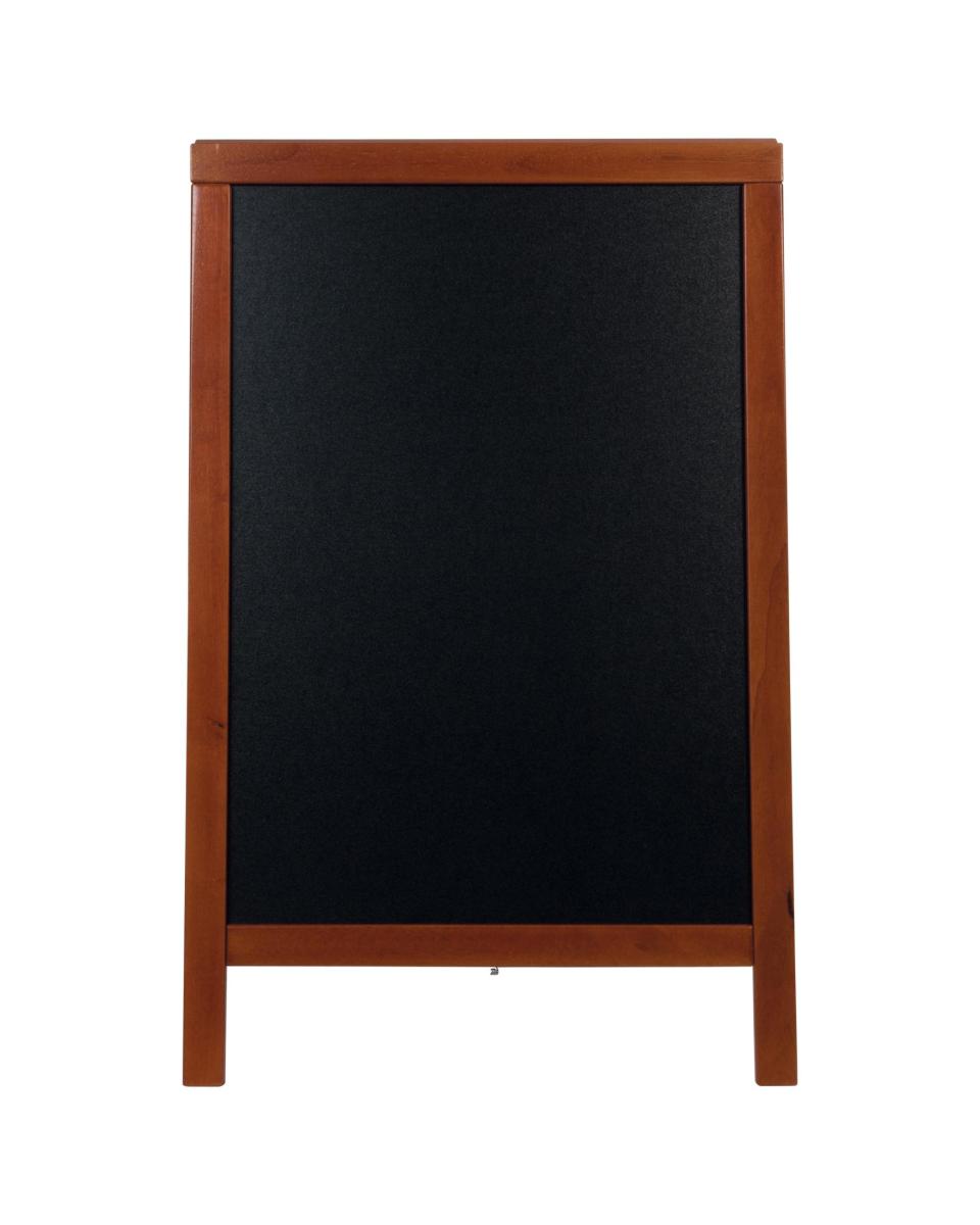 Tafel - Gehweg - H 89,5 x 57 x 6,5 CM - Braun - Securit - SBD-M-85
