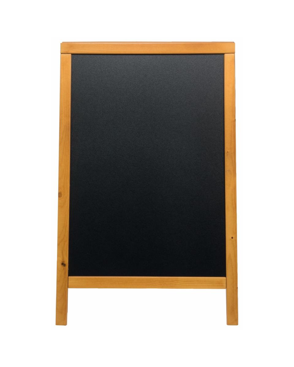 Gehwegschild Holzig - Klein - Kiefer - H 85 CM - Holz - Securit