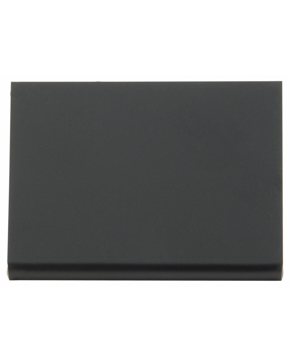Tafel - L-Form - A8 - 5 Stück - H 14,5 x 10 x 3,5 CM - Schwarz - Securit - TBA-BL-A8
