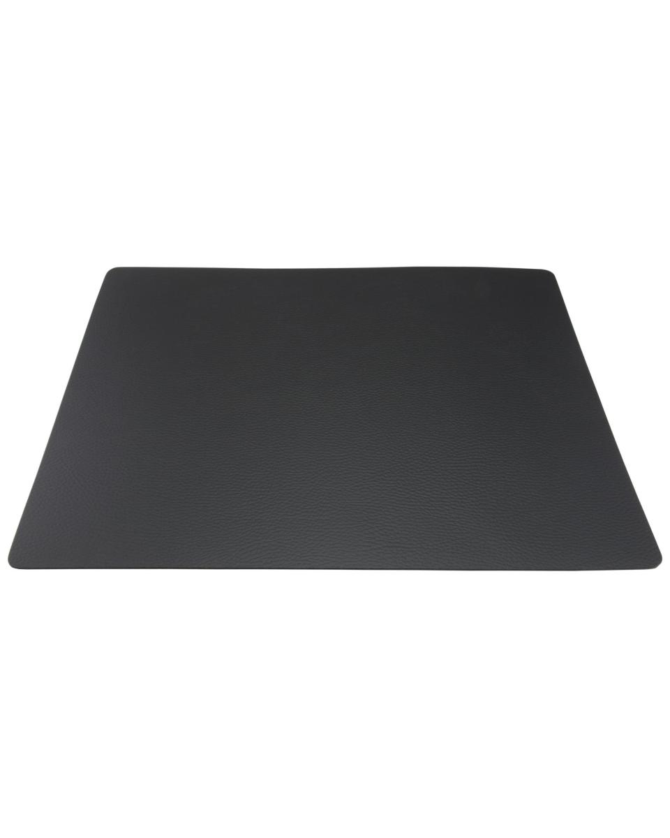 Placemat Raw - Zwart - Leer - Securit