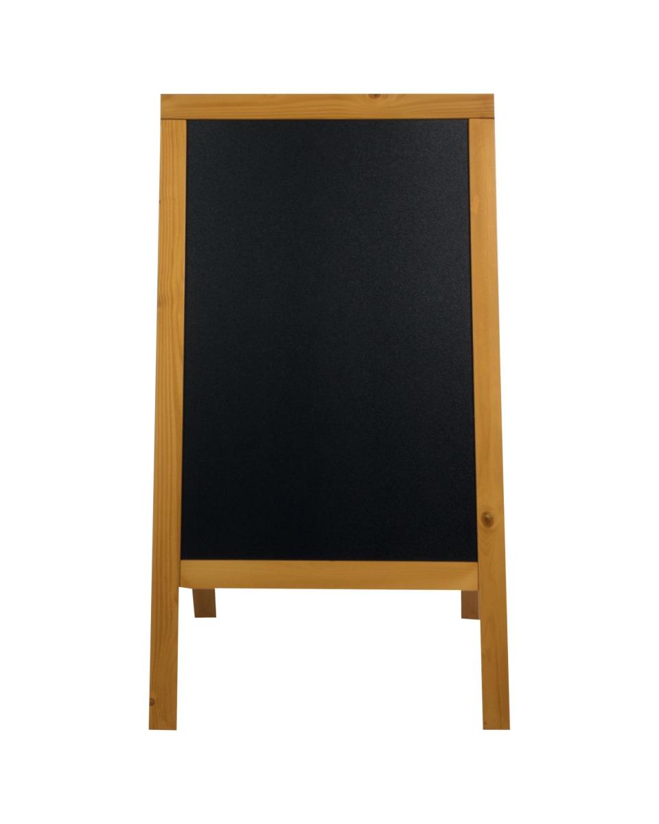 Gehwegschild Holzig - Groß - Kiefer - H 120 CM - Holz - Securit