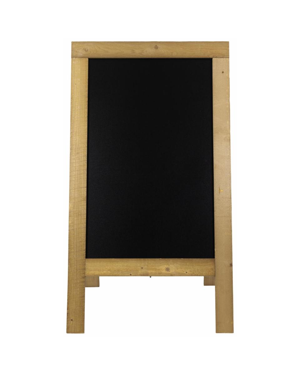 Pflasterschild Natur - Groß - Buche - Grau - H 135 CM - Securit