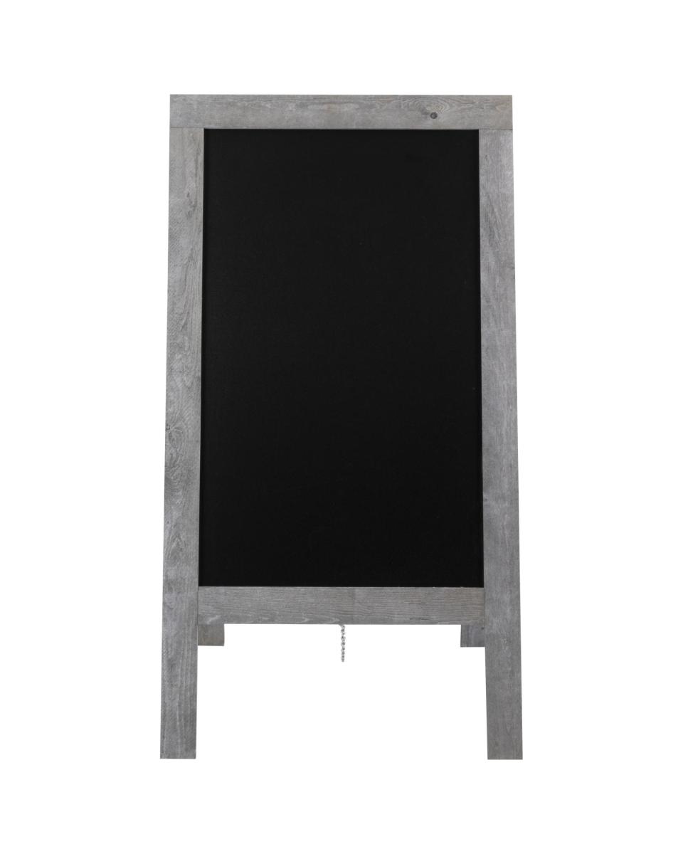 Kreidetafel – Gehweg – H 131 x 75 x 6,8 cm – Grau – Securit – SBS-NG-135