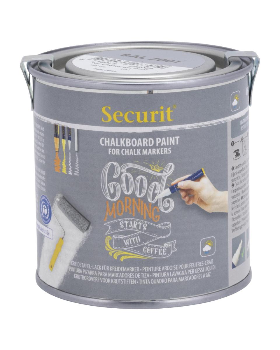 Kreidetafelfarbe - 250 ML - Grau - Securit