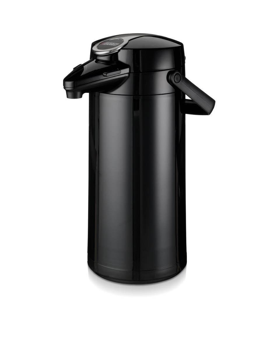 Airpot Furento - 2,2 Liter - Schwarz / Glas - Bravilor