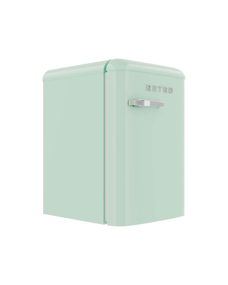 Retro-Kühlschrank – 120 Liter – Tischmodell – Mintgrün – G-Line