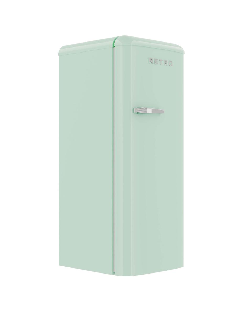 Retro-Kühlschrank – mit Gefrierfach – 194/24 Liter – Standmodell – Mintgrün – G-Line