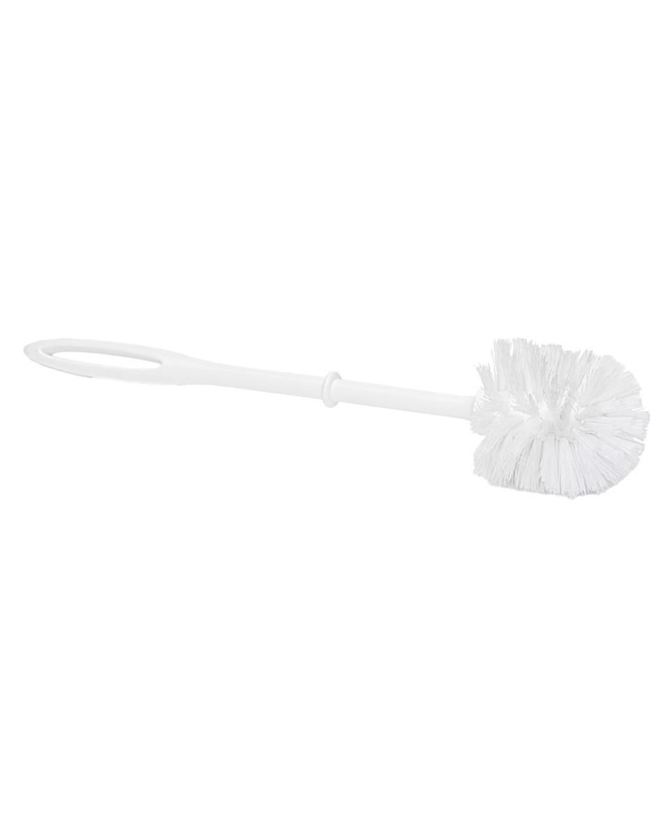 Toilettenbürste - 37 CM - 6 Stück - Weiß - 106031