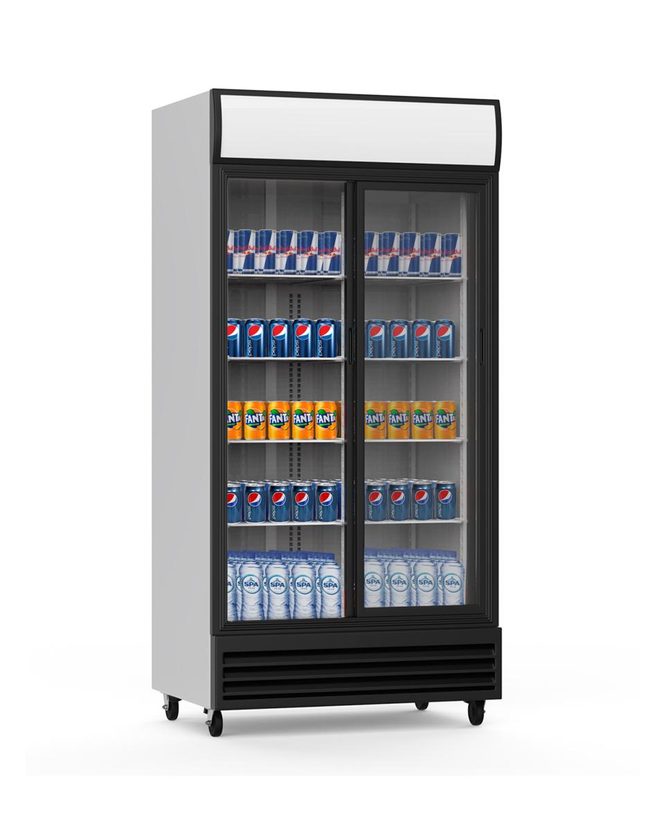 Getränkekühlschrank - 800 Liter - 2 Türen - Schiebetür - G-Line