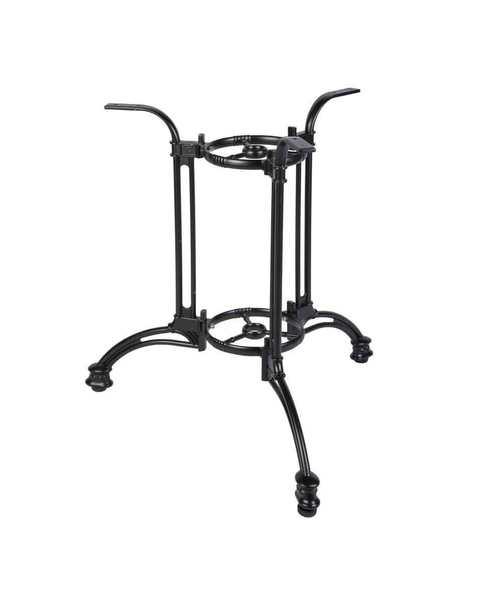 Tischgestell / Tischbein - 3 Standfüße - Schwarz - G-Line