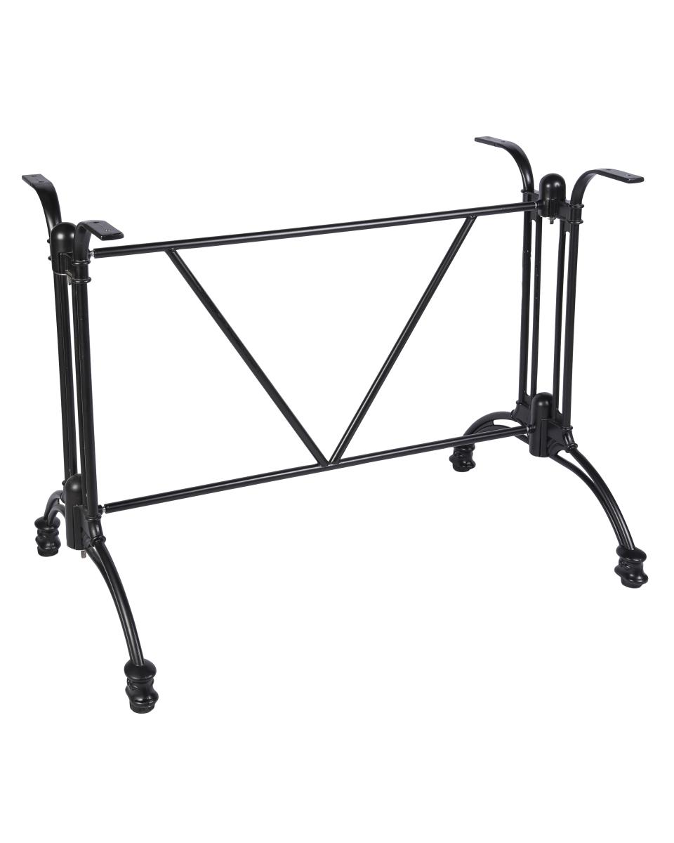 Tischgestell / Tischbein - Rechteckig - Schwarz - G-Line