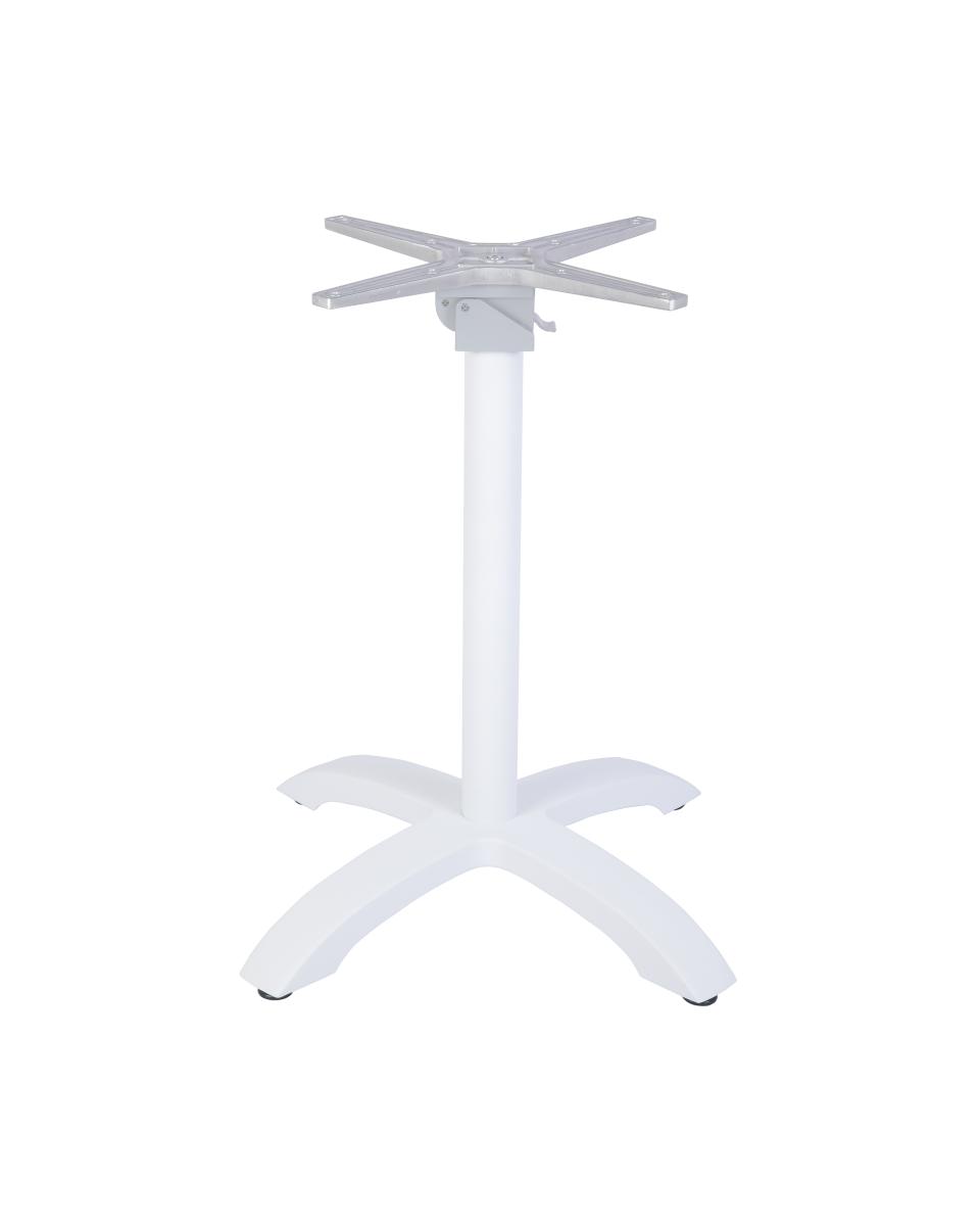 Tischgestell / Tischbein - Avilia - 4 Standfüße - Weiß - G-Line