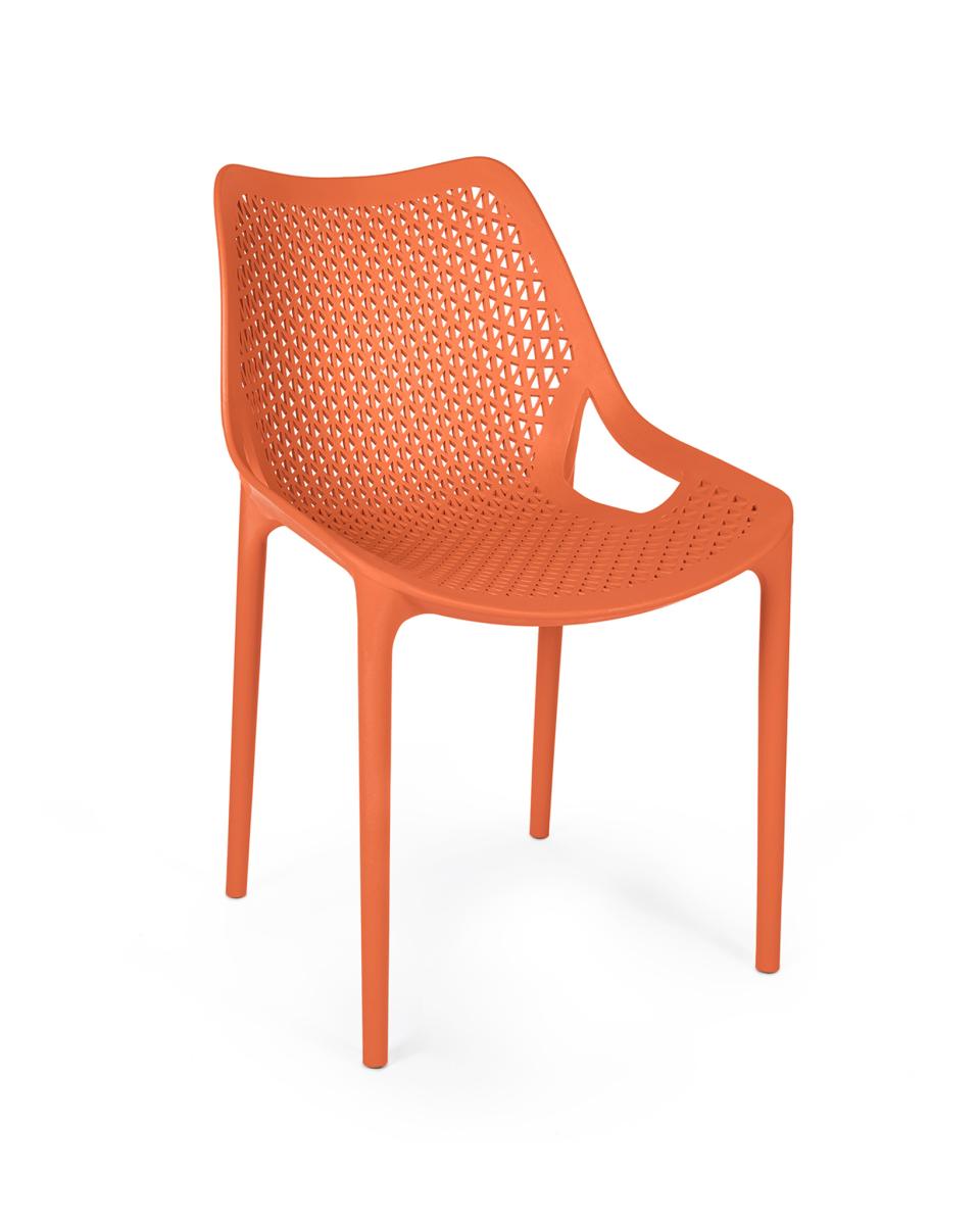 Terrassenstuhl - Bea - Cognac - Polyethylen - G-Line