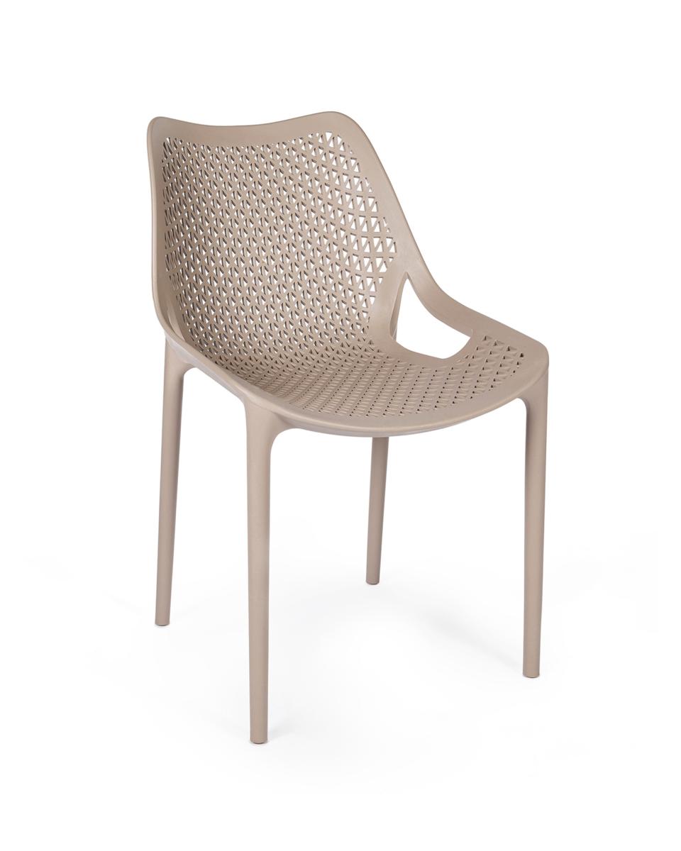 Terrassenstuhl - Bea - Taupe - Polyethylen - G-Line