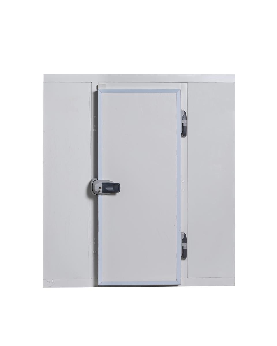 Kühl-Gefrierschrank - 80 MM Wände - Ohne Motor - Edelstahl - H 200 x B 240 x T 180 CM - G-Line