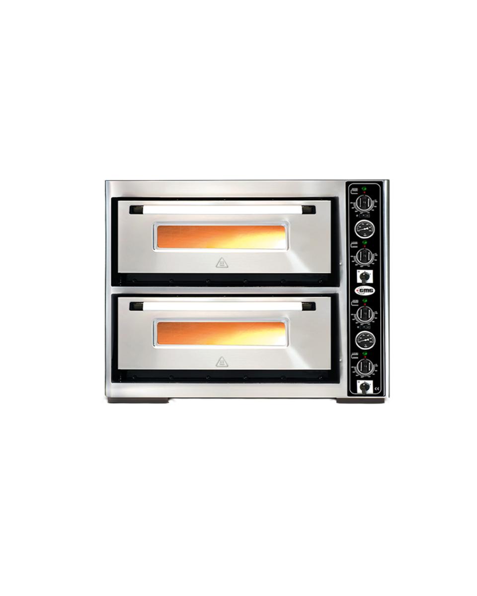 Pizzaofen - 2 x 6 - Ø 30 cm - 2 Kammern - PF 6292 DE - GMG
