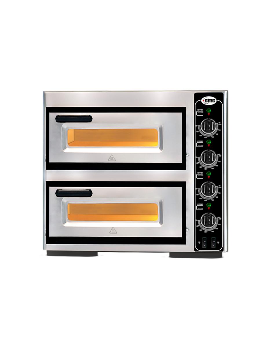 Pizzaofen - 2 x 1 - Ø 40 cm - 2 Kammern - PF 4040 DE - GMG