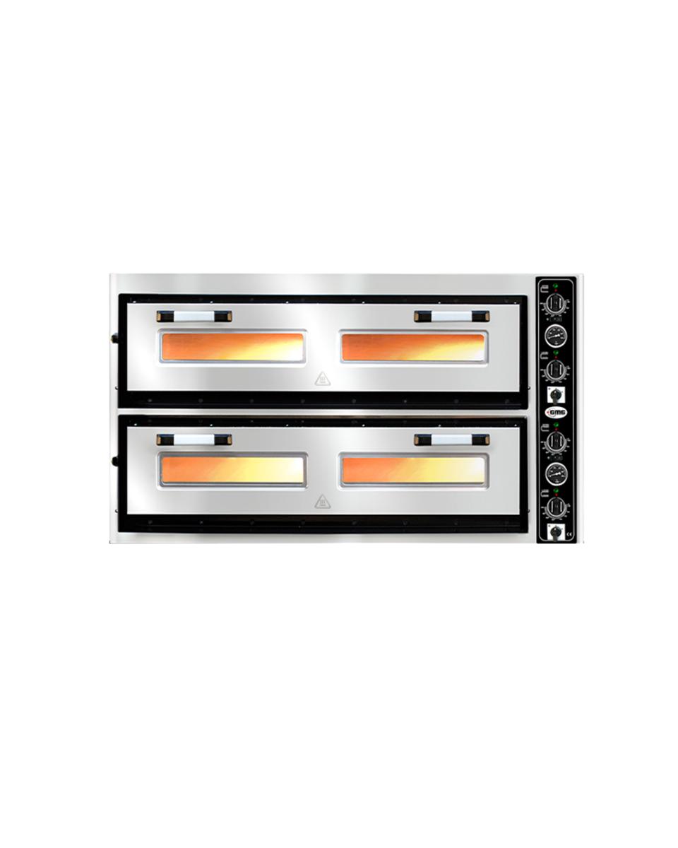 Pizzaofen - 2 x 6 - Ø 33 cm - 2 Kammern - PF 10570 L - GMG