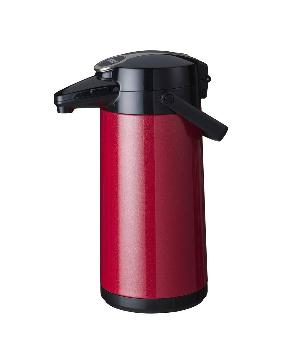 Airpot Furento - 2,2 Liter - Rot / Edelstahl - Bravilor