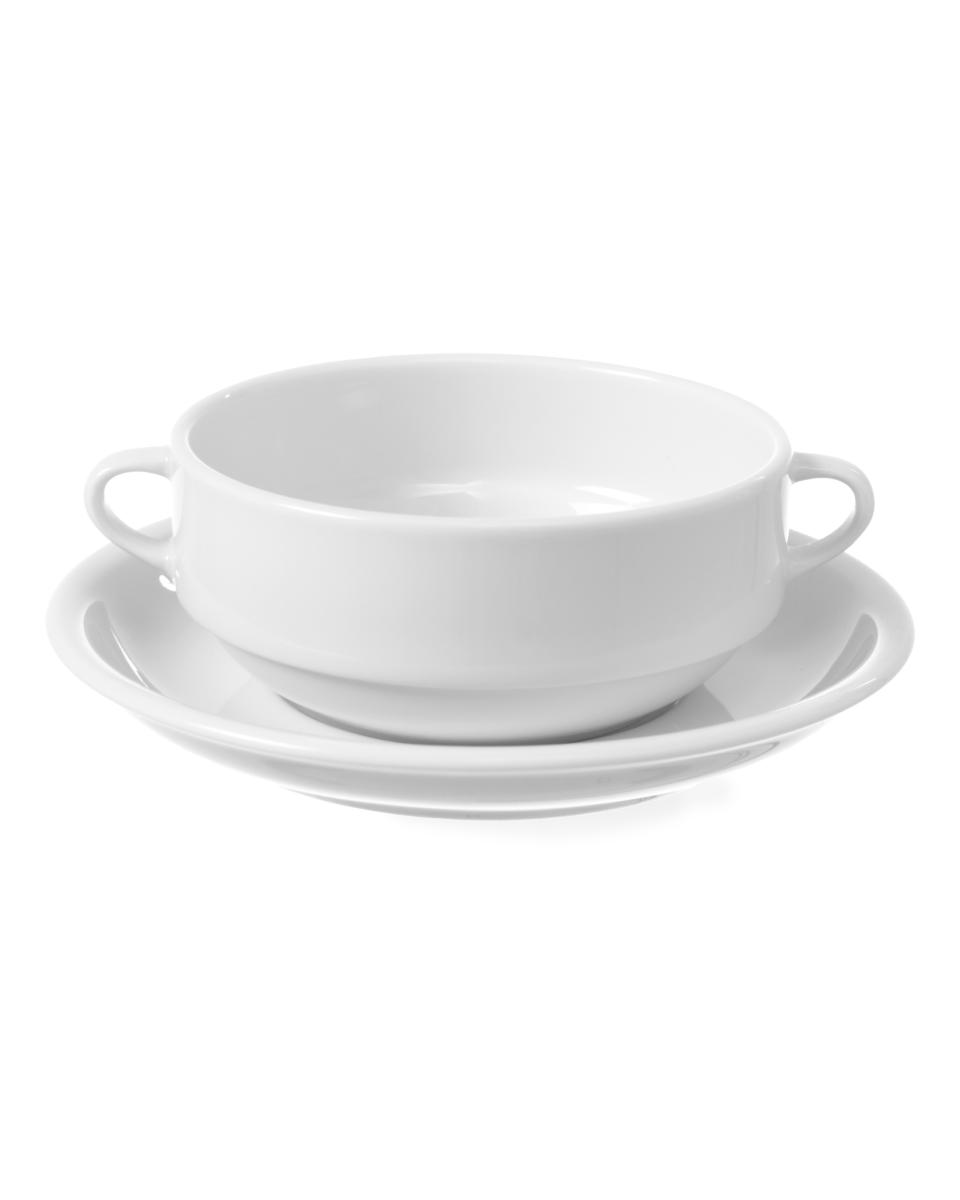 Suppentasse - 12 Stück - Porzellan - 16 cm - Hendi - 799383