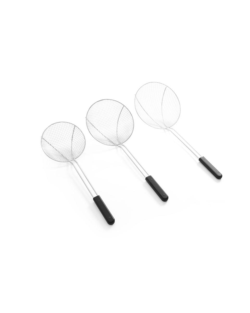 Frittierlöffel - PA-Griff - Ø24 cm - Edelstahl - Hendi - 640913