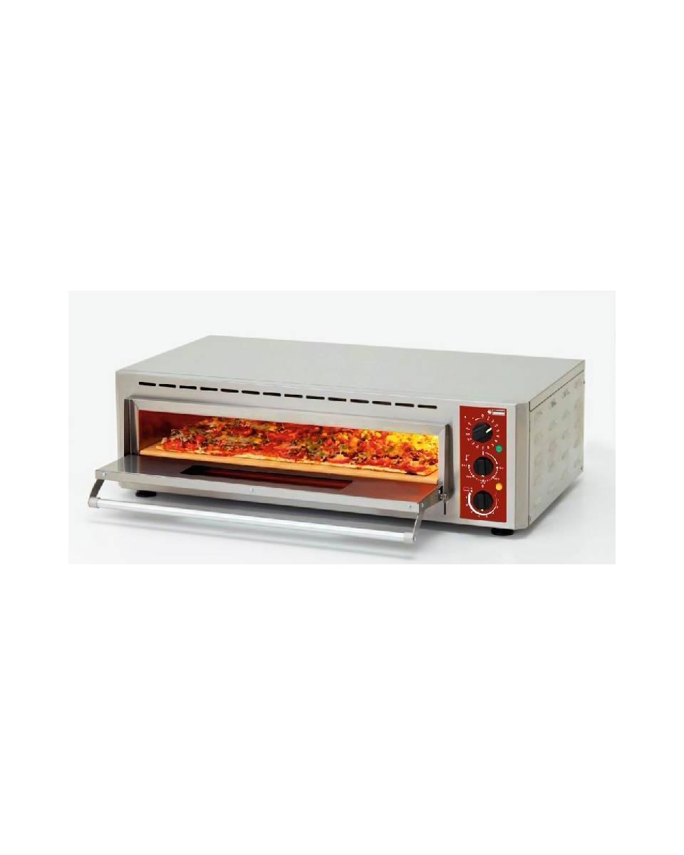 Elektrischer Pizzaofen - Kammer (2 + 3 kW) - 660x430xh100mm - PIZZA-QUICK / 66-43 - Diamond