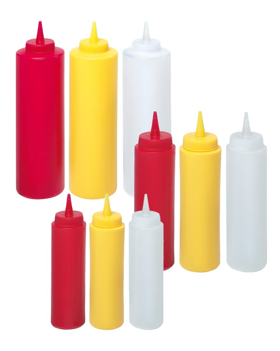 Quetschflasche - Polypropylen PET - H 24 x 7 cm - Hendi - 557921