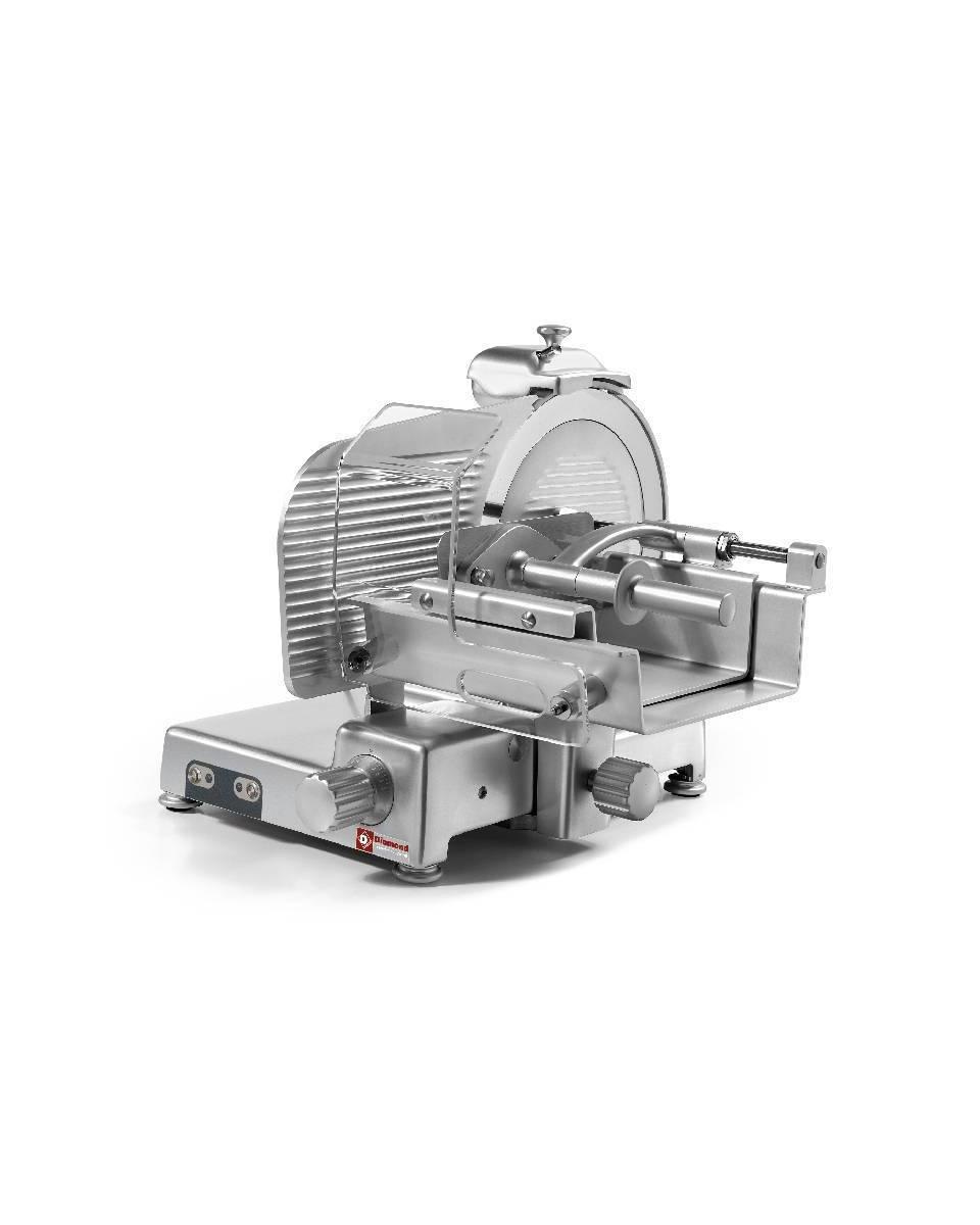 Professionelle Aufschnittmaschine - Vertikal - Silver Line - 350 mm Klinge - Fleisch - 350 / VCS-N - Diamond