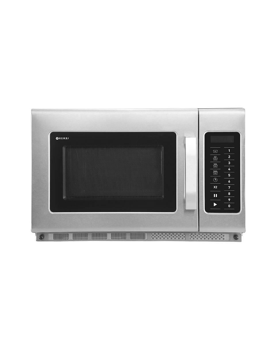 Mikrowelle programmierbar - 1800W - Hendi - 281369