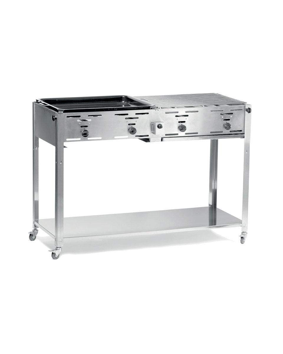 Grill Master Quattro - 127 x 52,5 cm - Hendi - 154908