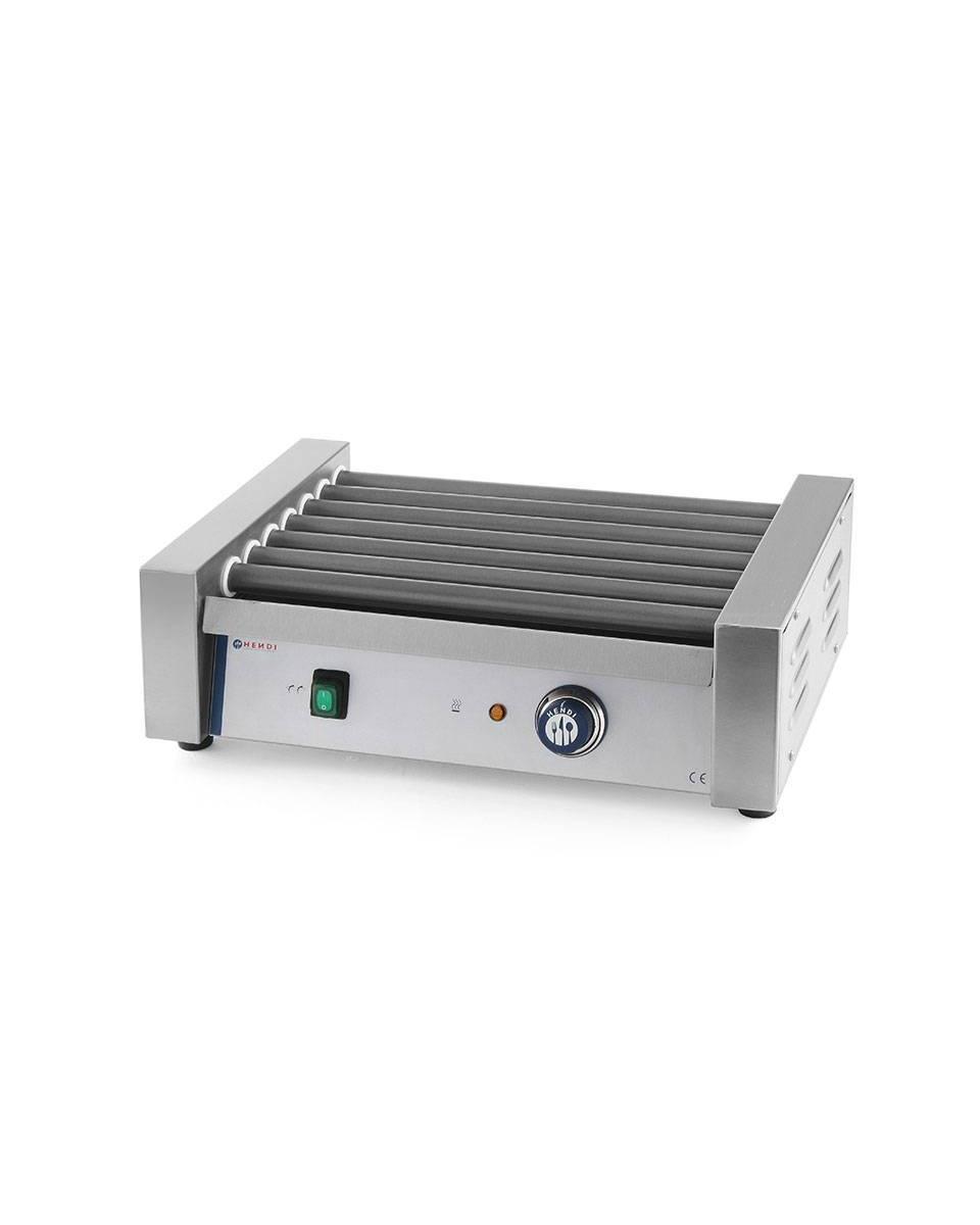 Rollengrill Würstchengrill - 7 Walzen - Kitchen Line - Hendi - 268506