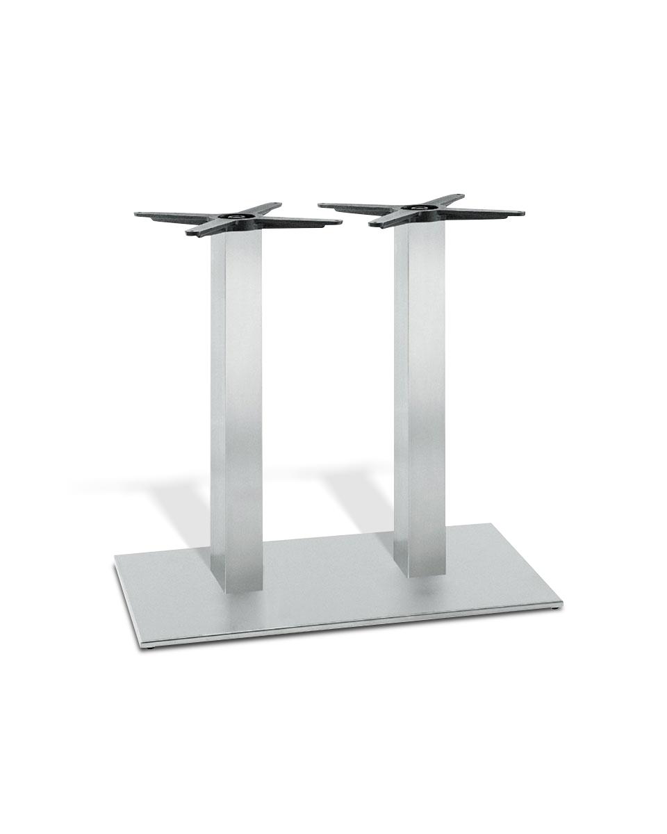 Tischgestell / Tischbein - Edelstahl - Doppel - G-Line