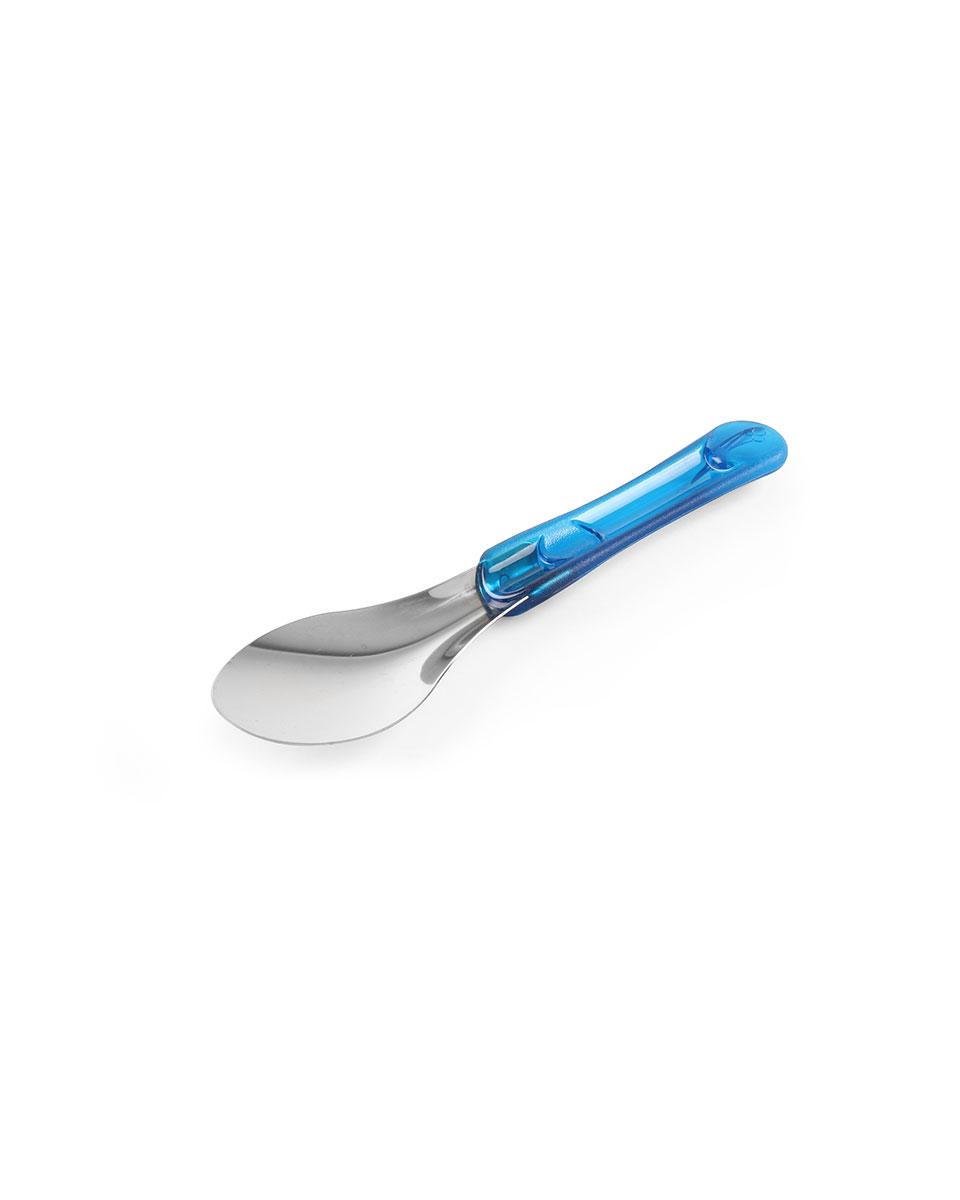 Eisspatel mit Tritan-Griff - Blau - 26 cm - Edelstahl - Hendi - 755808