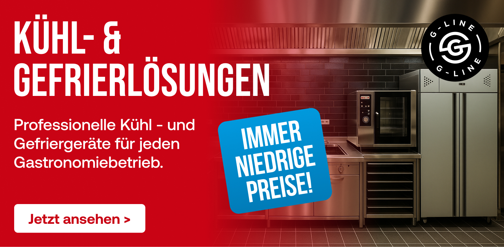 Professionelle Kühl- und Gefriergeräte für jeden Gastronomiebetrieb – bei Goos Gastro.