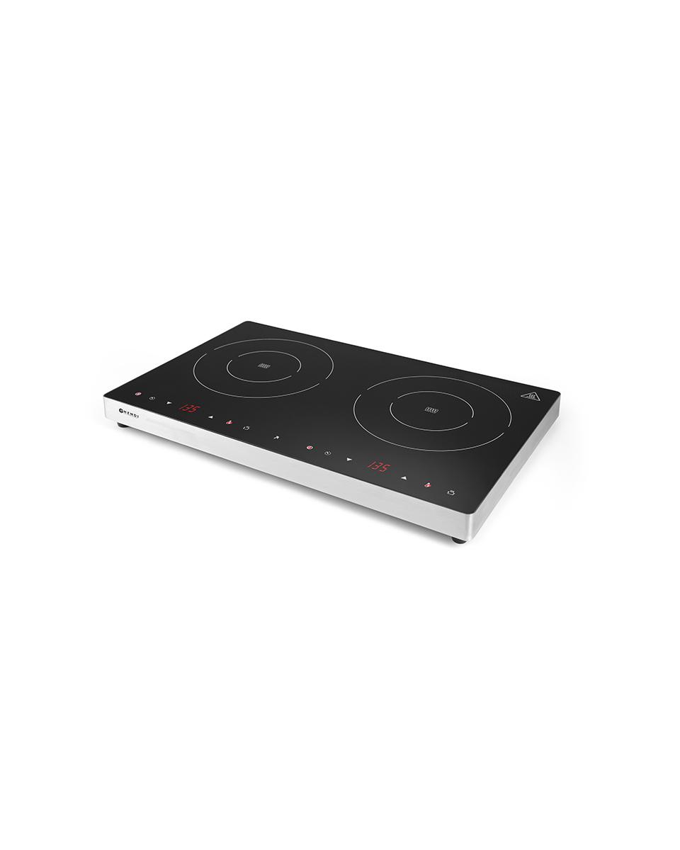 Doppel-Induktionskochfeld - Display Line - 3500W - Hendi - 239285