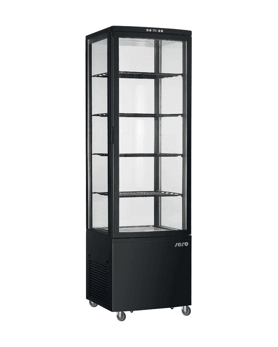 Kühlvitrine - 240 Liter - Schwarz - Saro - 330-1036