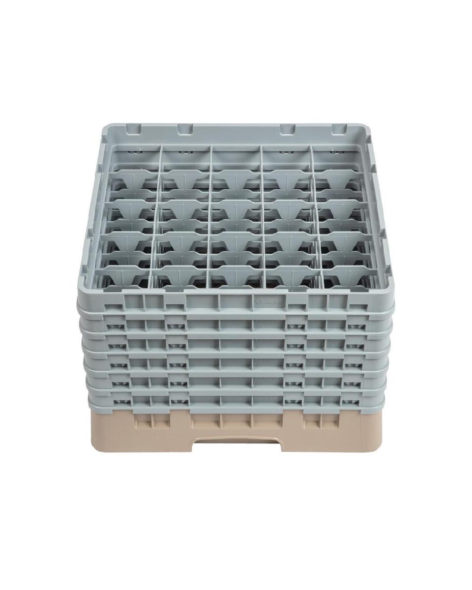 Cambro Camrack Geschirrspülerkorb mit 25 Fächern max. Glashöhe 29,8 cm - DW557