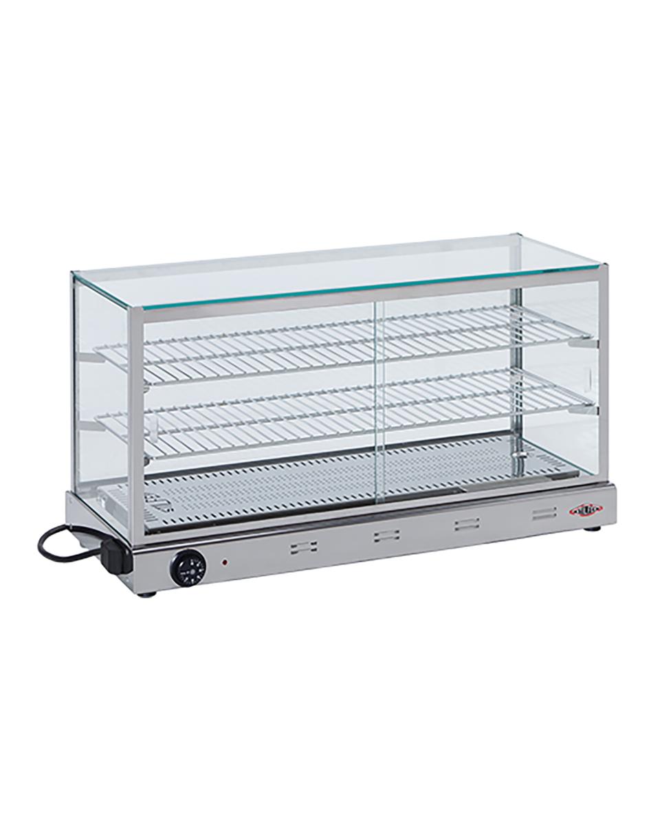Warmhaltevitrine - 2 Etagen - Breites Modell - Stilfer - 527319