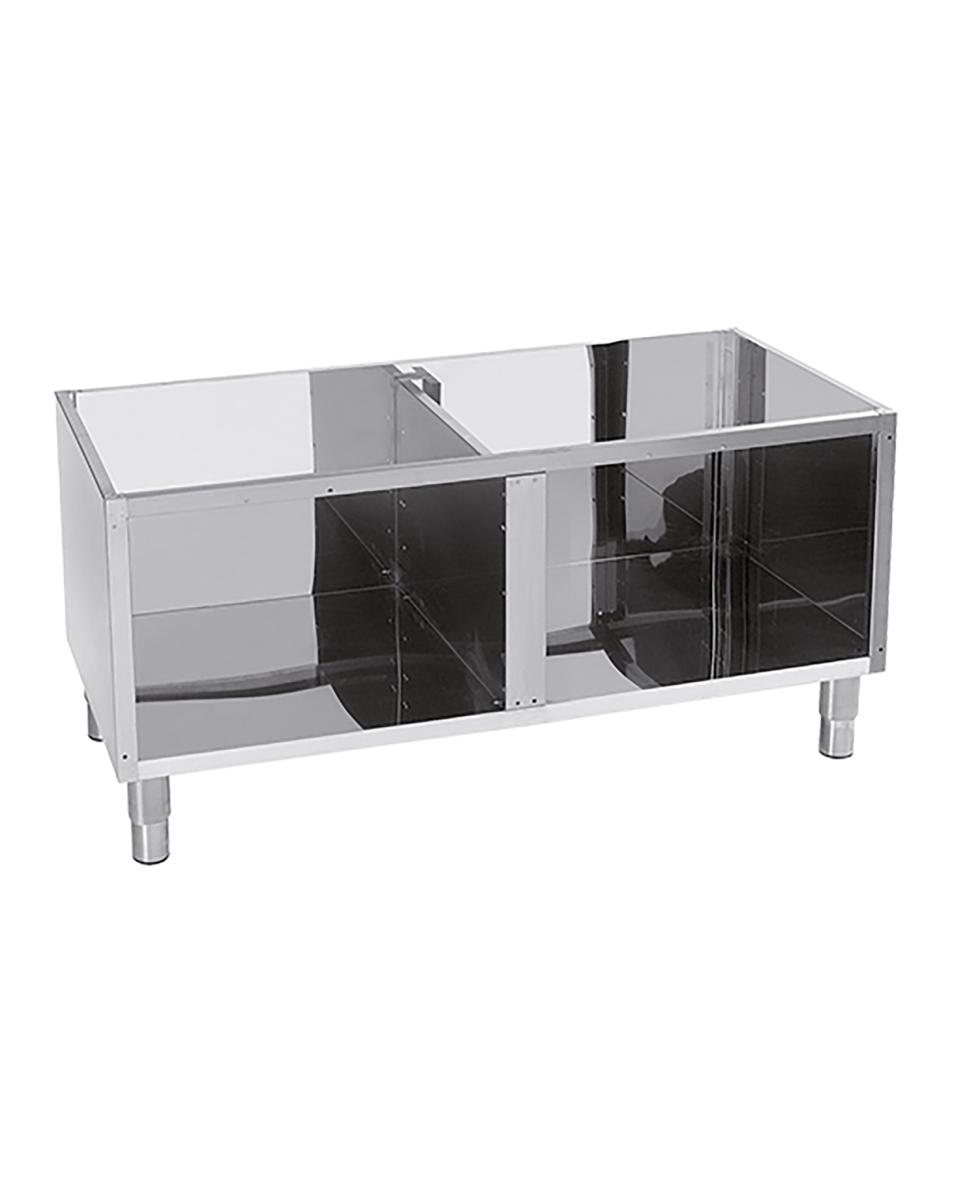 Untergestell - Edelstahl - 49x120 cm - Modular - 316673