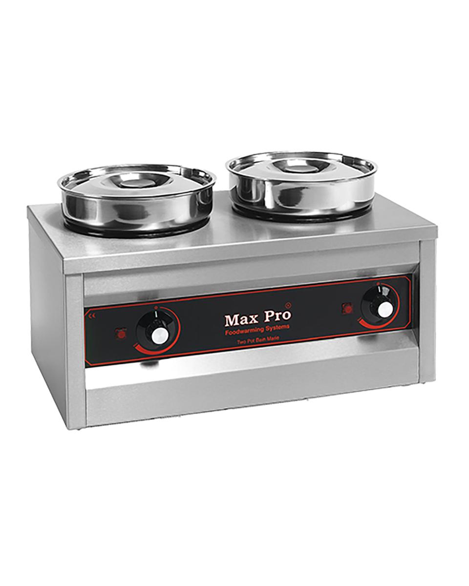 Schokoladenwärmer - 2 Töpfe - Max Pro - 921552