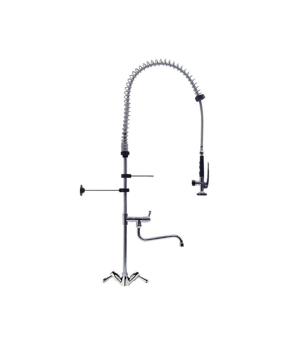 Monoblock-Geschirrbrause mit Schwenkhahn mit hoher Vorspüldusche - CY797 - Gastro M.