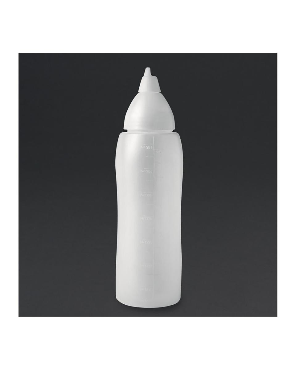Transparente Quetschflasche - Tropfschutz - 70 cl - Araven - CW113