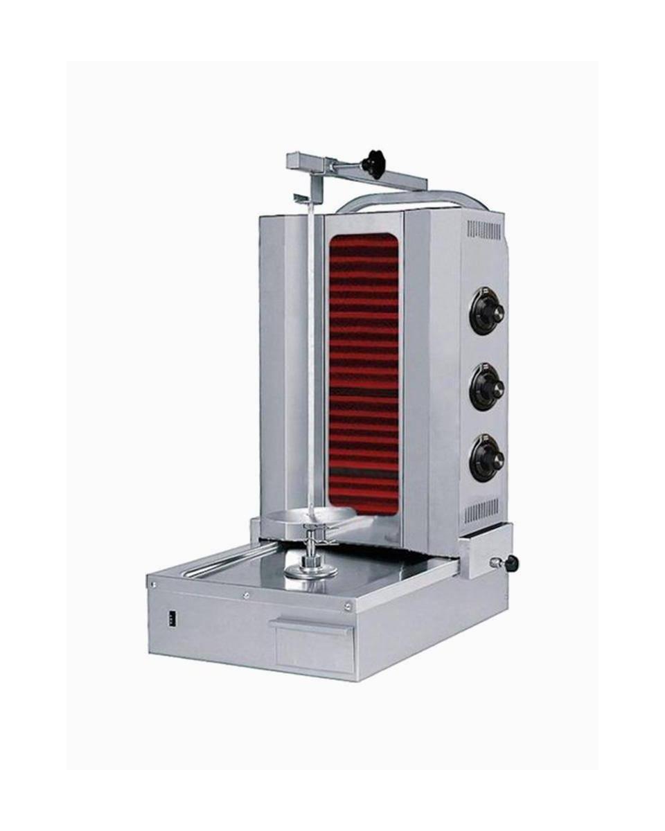 Elektrischer Dönergrill 3-Brenner-Motor unten