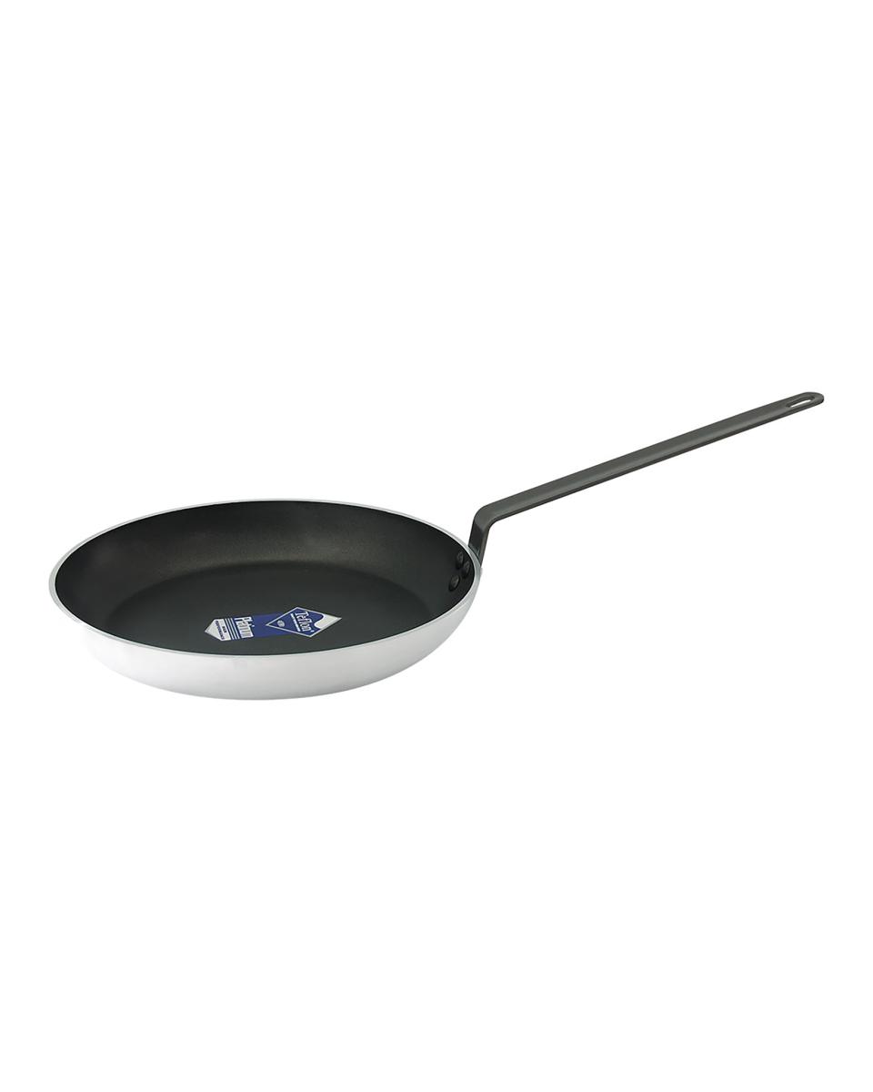 Pfanne - Ø20 x H 3,5 cm - Aluminium - Platin Teflon - 0,8 Liter - Promoline
